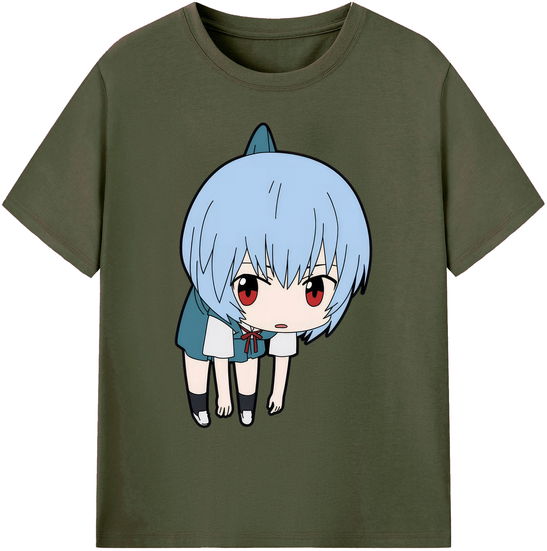（画像用） EVA 新世紀エヴァンゲリオン 綿100％ メンズ半袖Tシャツ｜肌触りやわらか＆通気性